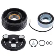 A/C AC Compressor Clutch Kit Hub Pulley Bearing For Mazda 3 2004-2009 BP4S61K00 (for: Mazda)