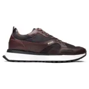 Boss Mens Jonah Runn Casual Sneakers Brown