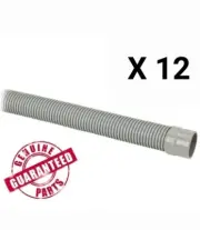 12x 1m Pool Hoses MX6, MX8 , T3, T5 ZODIAC /BARRACUDA POOL CLEANER GREY GENUINE