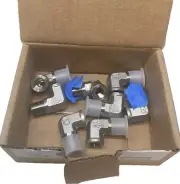 Genuine PARKER 1/4 X 1/8 CD-SS Pipe & Port Fittings (LOT OF 8) **SALE**
