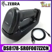 Zebra DS8178-SR0F007ZZCN Wireless 2D Barcode Scanner Reader W/ USB Cable +Cradle