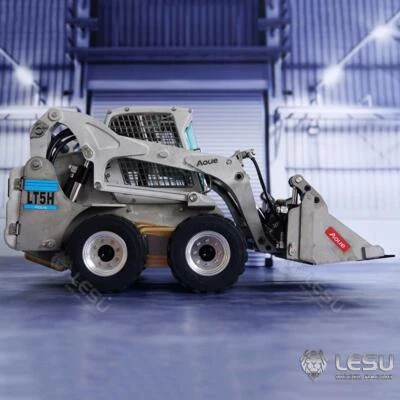 LESU 1/14 Scale Aoue-LT5H Wheeled Skid-Steer RC Hydraulic Loader Model Vehicle