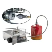 Multi-Function Gas Extension Hose for EN417 Valve Screw-on Type Canister Device
