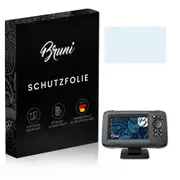 Bruni 2x Screen Protector compatible with Lowrance Hook Reveal 5 Film clear