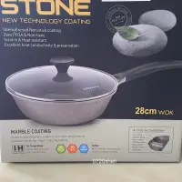 在飛比找蝦皮購物優惠-LOCK＆LOCK 樂扣樂扣 STONE 28CM鑄造不沾鍋