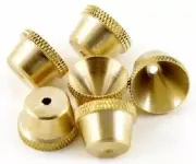 1x Bonza Cone Pieces - Brass cone Piece - small bonza bucket billy toker cone