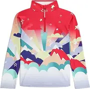 [Spyder] Girl's Surface Half Zip T-Neck Ski Base Layer Jacket