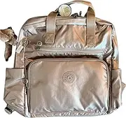 [Kipling] Audrie Backpack Diaper Bag Quartz Metallic (Quartz Metallic), Quartz Metallic, One Size