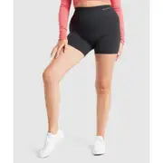 Gymshark x Whitney Simmons High Rise Bike Shorts - Black