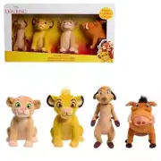 The Lion King Small Plush 4-Pack, Collectible Small Plush Toys, Kids Toys