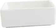 OSALADI Ceramic Desert Bowl Set of 4 White Small Serving Bowls for Salad Snack Sauce Dip Cereal Microwave Oven Safe