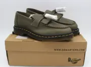 Dr. Martens Adrian YS Olive Carrara (30686352) Leather Shoes - Size 9