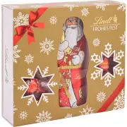 Lindt Santa Gift Box Milk Chocolate And Filling