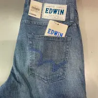 在飛比找蝦皮購物優惠-❣️EDWIN EG藍線窄管牛仔褲