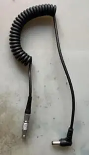 2 Pin Right Angle DC Cable for Lemo