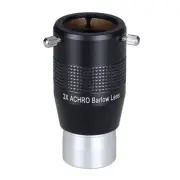 3X Barlow Lens This Compact Accessory for 1.25 Inch Eyepiece