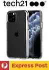 iPhone 11 Pro Max Tech 21 Pure Clear Antimicrobial Shockproof Protection Case