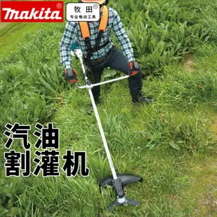 【立減20】日本makita牧田汽油割草機EBH341U/252U戶外園林別墅修草割灌機