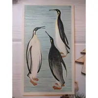 在飛比找蝦皮購物優惠-德國麥森 Meissen 瓷器/手繪 企鵝瓷板
