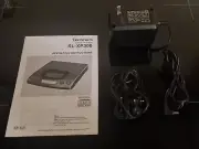 Technics Headphones +AC ADAPTOR +owner manual suits SL-XP300 portable cd player