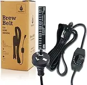 Home Brew Adjustable Power Output Heating Belt + Sticker on Thermometer