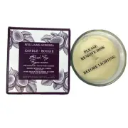 Williams Sonoma Black Fig Bougie Essential Oils Candle 50 Hours