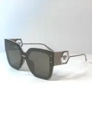 Philipp Plein SPP041 COL 6CTG Titanium Sunglasses. New. Authentic