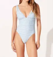 Seafolly Summer Crush V Neck One Piece Size 10