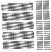 GOOHOCHY 25 Sheets Fly Screen Repair Tape Window Screen Tape Mesh Repair Kit Adhesive