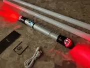 Lightsaber Color Change Light Saber Double Staff Maul Saber Bluetooth Star Wars