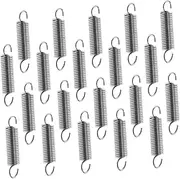 Toyvian 20pcs Tall Shears Trimmer Springs Tree Pruner Spring Compression Spring Replacement Volute Springs Trimming Tool Spring Steel Spring Clippers Pruning Bolts Stainless Steel Silver