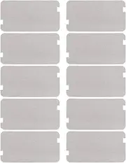 eMagTech 10PCS Microwave Wave Guide Cover 129x72mm Microwave Mica Sheet for Kitchen Home Office Compatible with Sharp R957SLM R957WM R958SLM R959SLM