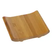 Bamboo Soap Plate Bar Soap Holder Soap Saver Soap Dish for Shower Bathroom Box