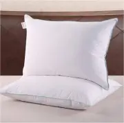 Homelike Moment Down Feather Pillows Standard - 2 Pack Feather Bed Pillows fo...