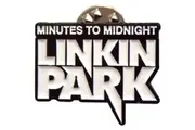 Linkin Park Minutes To Midnight Badge (White/Black) (One Size)