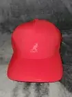 KANGOL OG LOGO FLEXFIT DELTA STRETCH FIT RED LARGE X-LARGE HAT MENS NEW