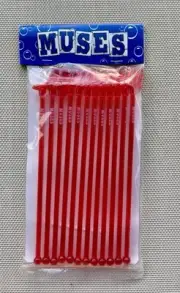 Krewe of Muses Mardi Gras New Orleans Drink Stirrers New!