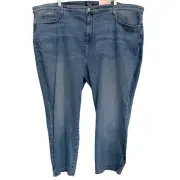 NYDJ Women's NWT High Rise Stretch 360 Curves Slim Straight Jeans Plus Size 28S