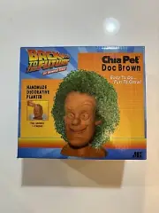 Back to the Future Doc Brown Chia Pet Decorative Planter