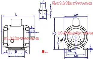 MB1405 勝田 1/2HP 4P 單相馬達 半密閉臥式馬達 半密閉馬達 皮帶式馬達 噴霧機 電機 電動機 風車