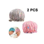 women's shower cap waterproof elastic shower cap can be reused