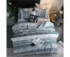Dennings Quilt/Doona/Duvet Cover Set (Queen/King /Super King Size Bed) M426 S...