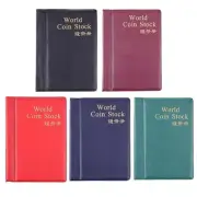 120 Pockets Coin Holder Albums Coin Collection Album for Collectors