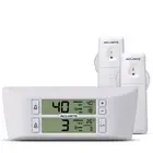 Fridge and Freezer Thermometer with Alarm and Max Min Temperature for Home LCD D