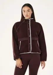 TECHNIQUE JACKET IN MAHOGANY, M