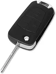 FLJKCT Replacement Flip Folding 3 Button Key Remote Shell Cover,for Opel Corsa Astra Kadett Monza Montana