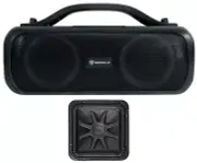 Kicker L7S122 12" 1500 Watt Solobaric L7S Car Subwoofer + Free Bluetooth Speaker