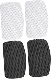 [Ipetboom] 4pcs Shoe Repair Subsidy Sneaker Crease Protector Heel Sticker Heel Liners Shoe Hole Repair Sneaker Toe Protector Shoe Guards Boot Heel Replacement Heel Taps Polyester Mesh