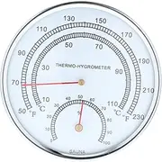 AUTSUPPL High Precision Sauna Thermometer Hygrometer Large Display Accurate Room Temperature Humidity Meter for Home Sauna