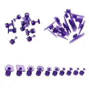 28Pcs Car Body Glue Tabs Dent Lifter Dent Puller Removal Tool For Auto Repair